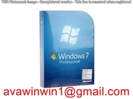 Hiszpański wielojęzyczny Microsoft Windows 7 Pro Retail Box dla DIY 100% Oryginalny pełny pakiet dostawca